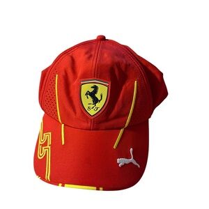 Puma Red Cap with Logo